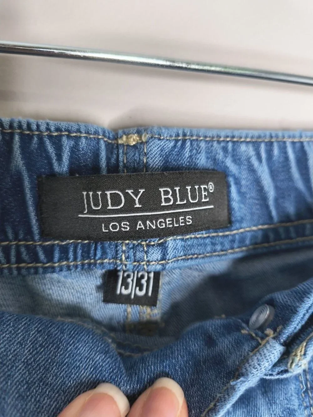 Judy Blue High Waisted Utility Blue Jeans Style #JB88496MD
